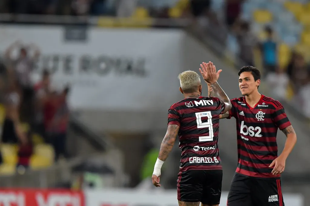 Thiago Ribeiro/AGIF – Dupla vive momento diferente no Flamengo sob o comando de Sampaoli