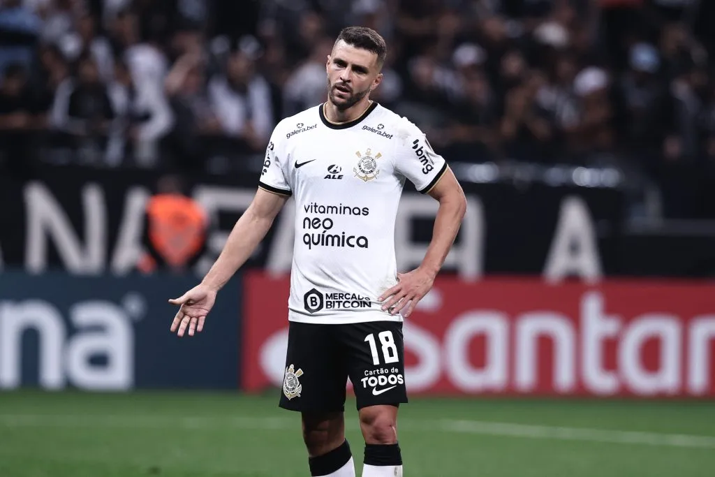 SP – Sao Paulo – 26/05/2022 – LIBERTADORES 2022, CORINTHIANS X ALWAYS READY – Junior Moraes jogador do Corinthians lamenta chance perdida durante partida contra o Always Ready no estadio Arena Corinthians pelo campeonato Copa Libertadores 2022. Foto: Ettore Chiereguini/AGIF