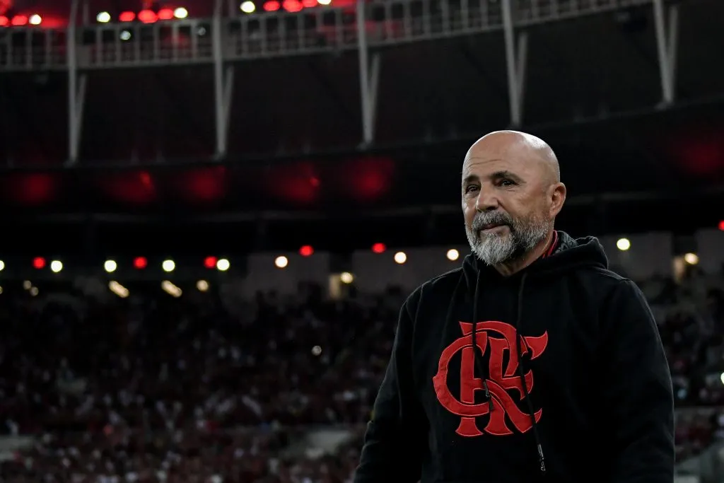 Foto: Thiago Ribeiro/AGIF – Sampaoli: técnico pode ter muitos problemas no Flamengo
