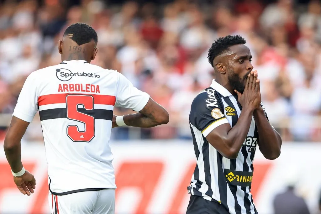 Mendoza, jogador do Santos