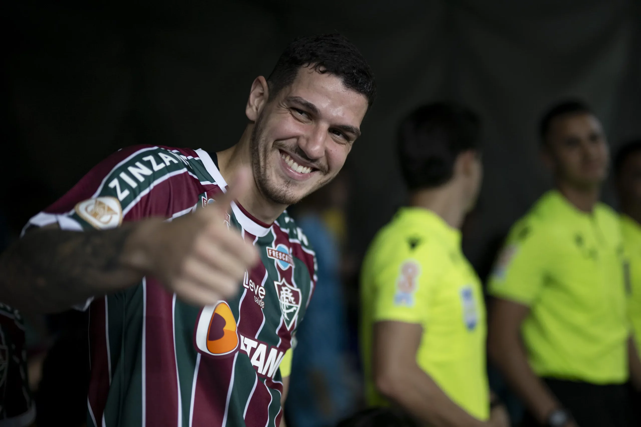 Palmeiras tem concorrência do Fluminense por Nino, já que ex-clube pode cobrir qualquer oferta ao Zenit – Foto: Jorge Rodrigues/AGIF