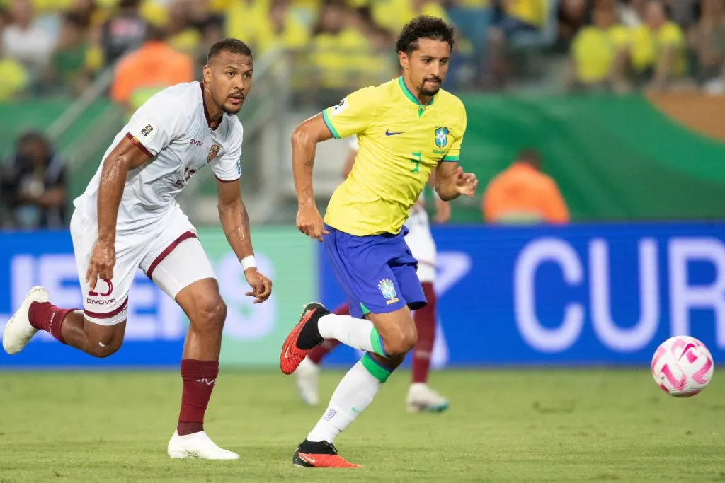 Marquinhos pelo Brasil. Foto: Gil Gomes/AGIF