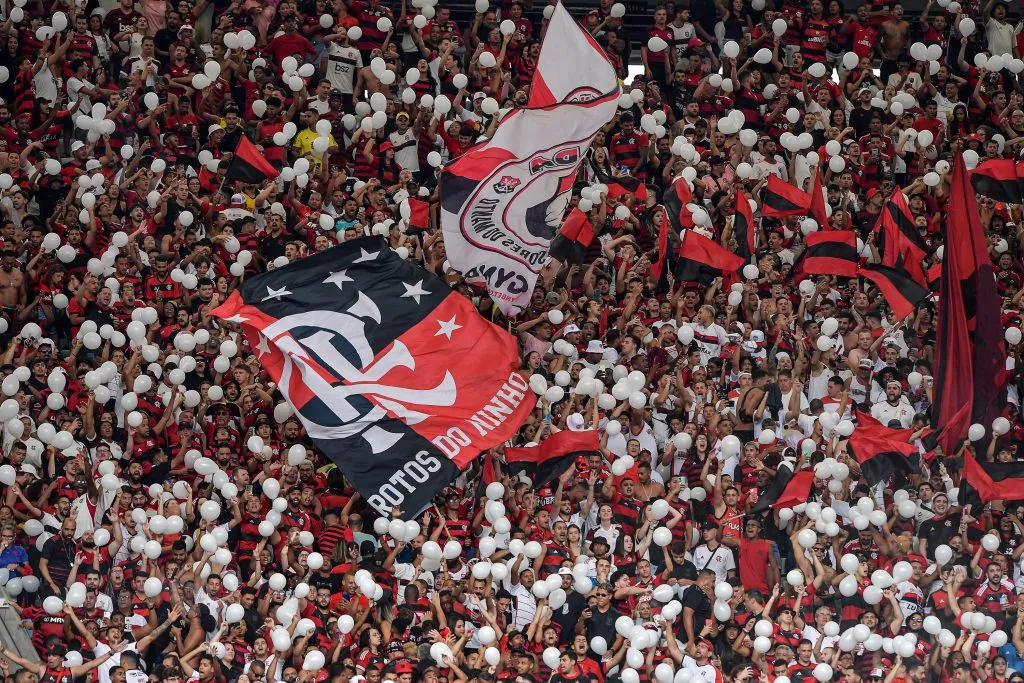 Torcida do Flamengo durante partida contra Vasco no estadio Maracana pelo Campeonato Brasileiro  203. Foto: Thiago Ribeiro/AGIF