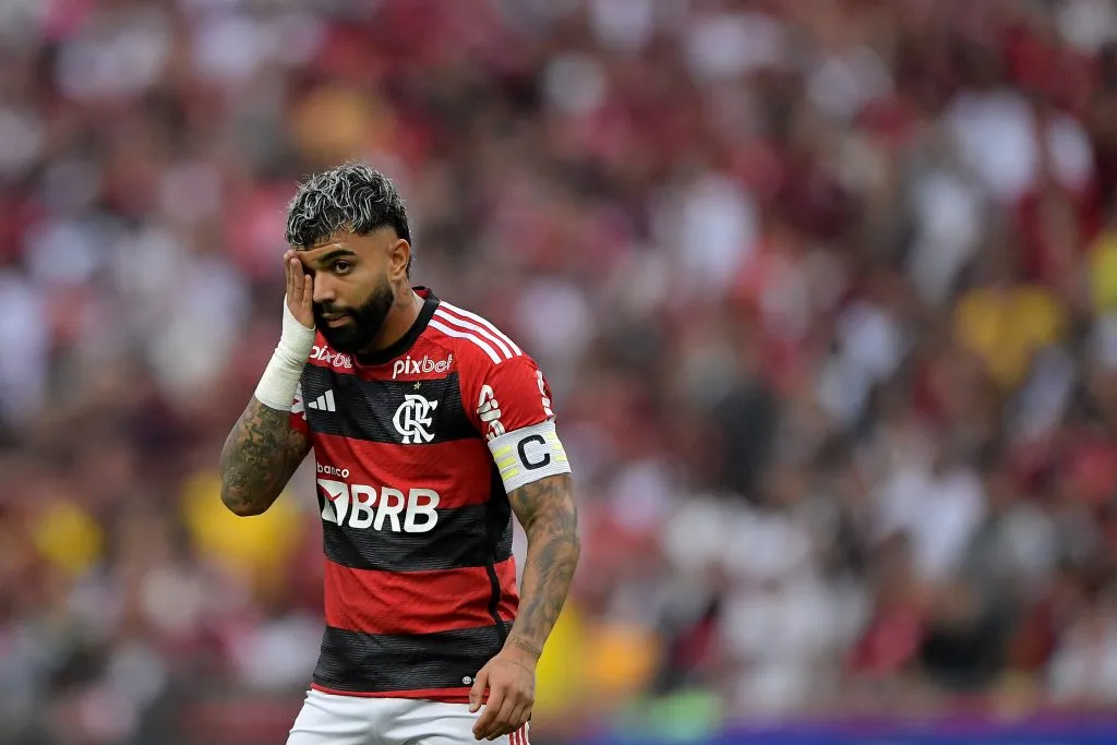 Gabigol não deve jogar no Corinthians – Foto: Thiago Ribeiro/AGIF.