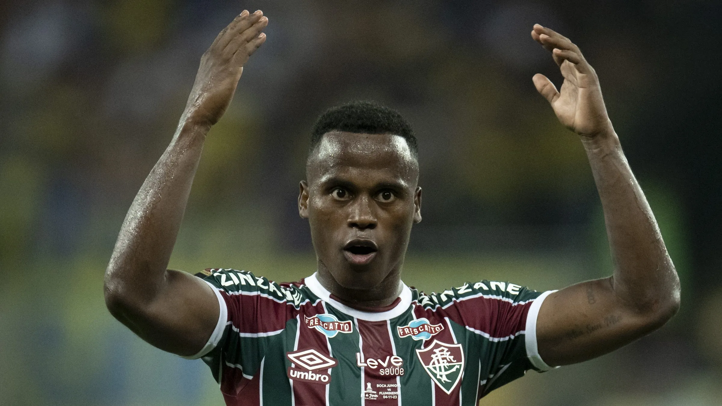 Jhon Arias foi muito bem pelo Fluminense - Foto: Jorge Rodrigues/AGIF.