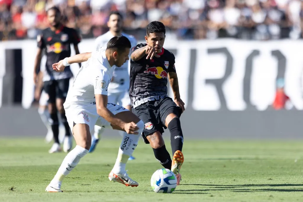 Foto: Diogo Reis/AGIF  Corinthians foi derrotado pelo Bragantino