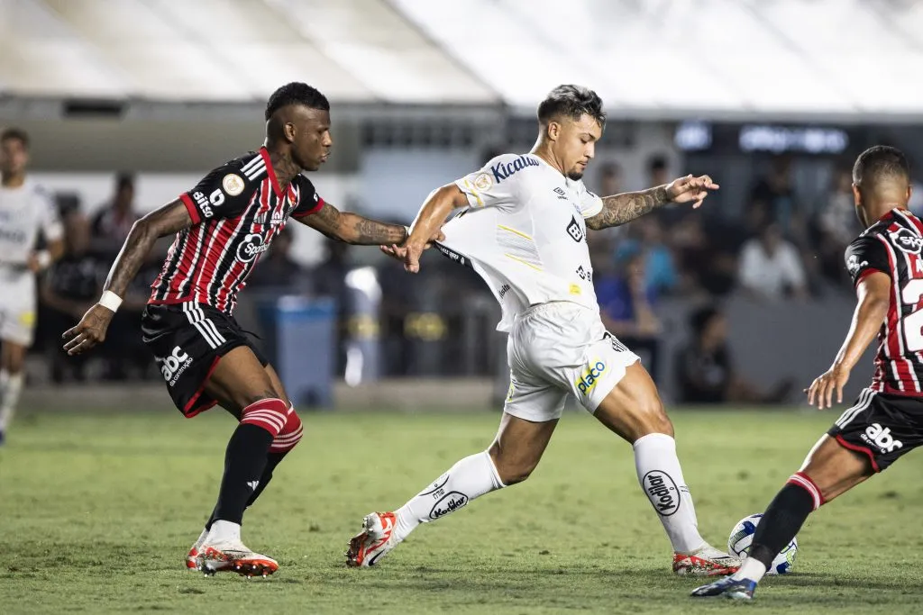 Marcos Leonardo, jogador do Santos - Foto: Abner Dourado/AGIF