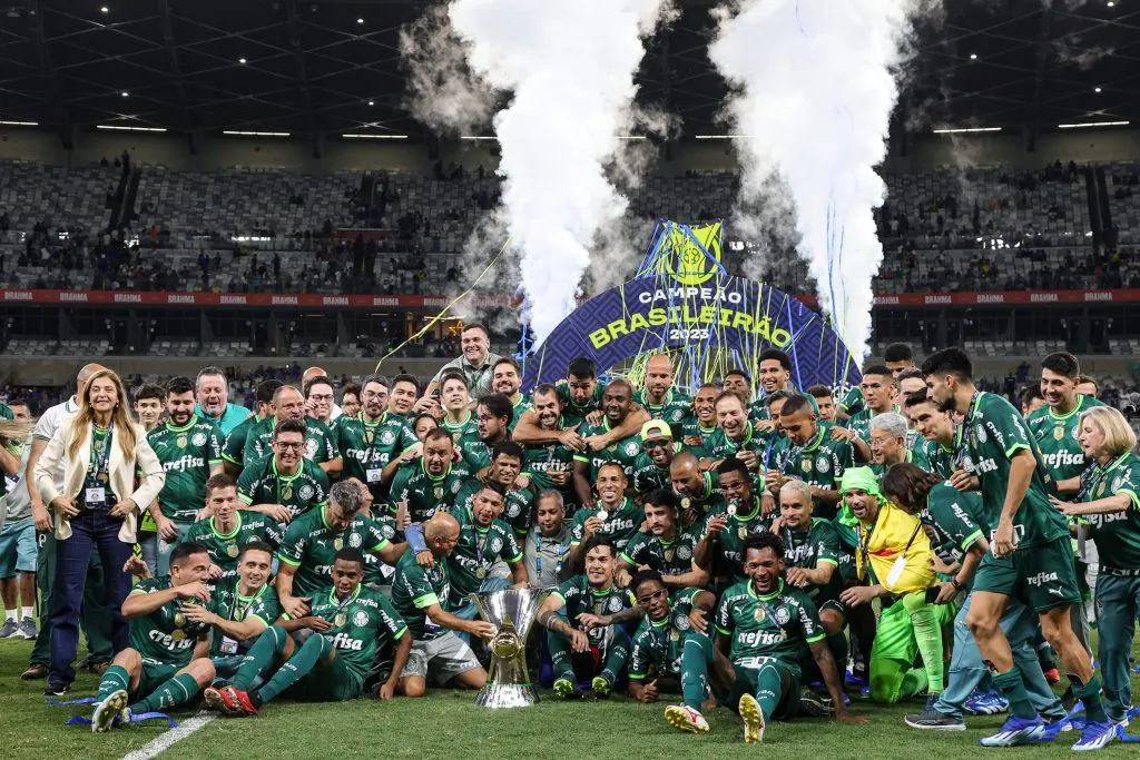 Palmeiras conquista o título do Brasileirão - Foto: Gilson Lobo/AGIF
