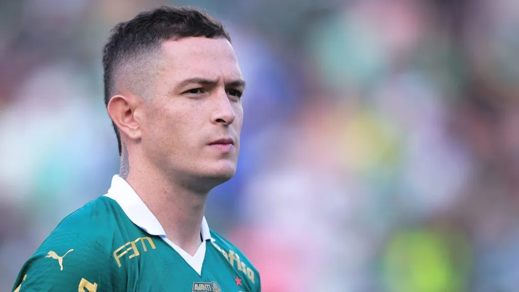 Aníbal Moreno em campo pelo Palmeiras. Foto: Ettore Chiereguini/AGIF