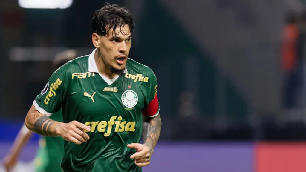 Gustavo Gomez jogador do Palmeiras durante partida no Allianz Parque. Foto: Anderson Romao/AGIF.