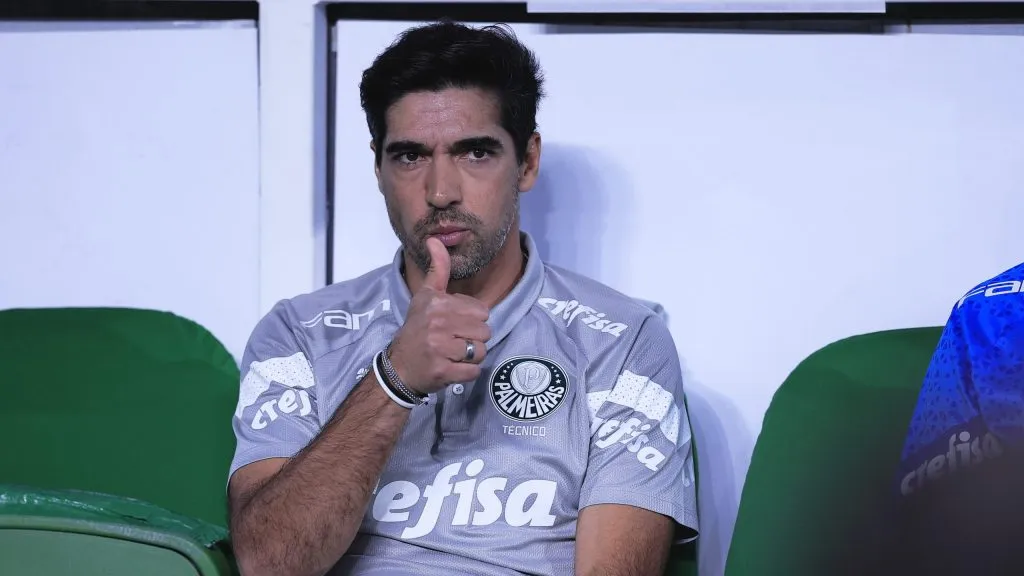 Abel Ferreira foi criticado pela torcida. Ettore Chiereguini/AGIF