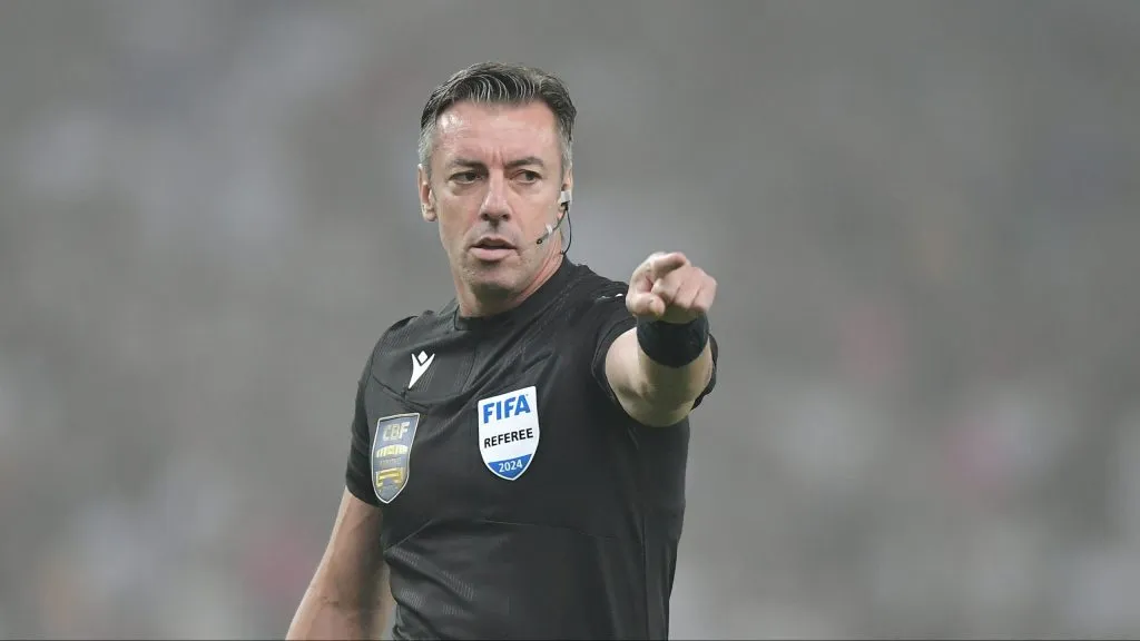 Raphael Claus apitou Palmeiras x Corinthians - Foto: Thiago Ribeiro/AGIF.