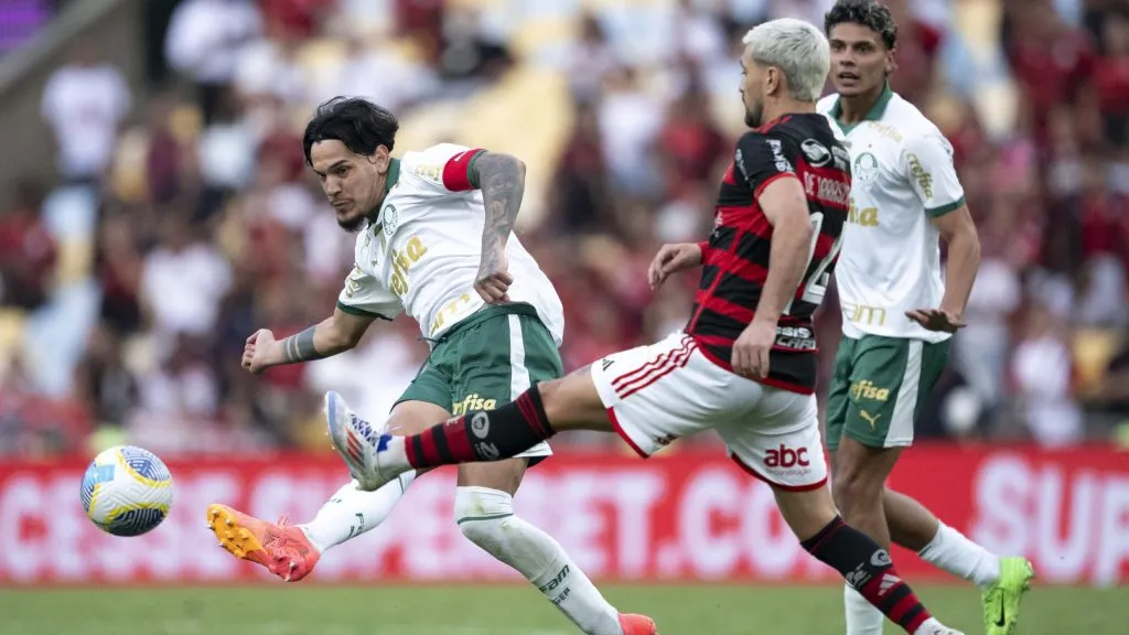 Palmeiras x Flamengo se enfrentam pelo Brasileirão. Foto: Jorge Rodrigues/AGIF