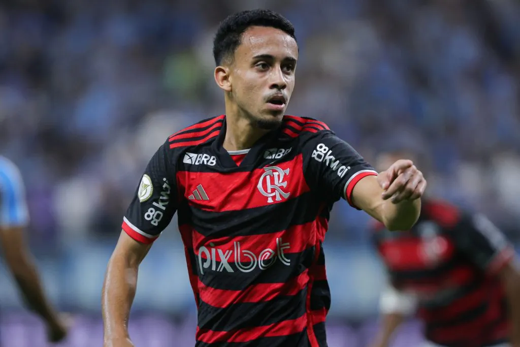 Ida de Matheus Gonçalves para o Santos está descartada –  Foto: Maxi Franzoi/AGIF