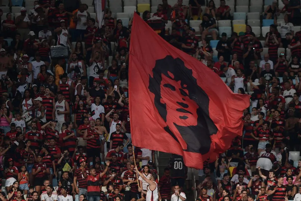 RJ – RIO DE JANEIRO – 26/10/2024 – BRASILEIRO A 2024, FLAMENGO X JUVENTUDE – Torcida do Flamengo durante partida contra Juventude no estadio Maracana pelo campeonato Brasileiro A 2024. Foto: Thiago Ribeiro/AGIF