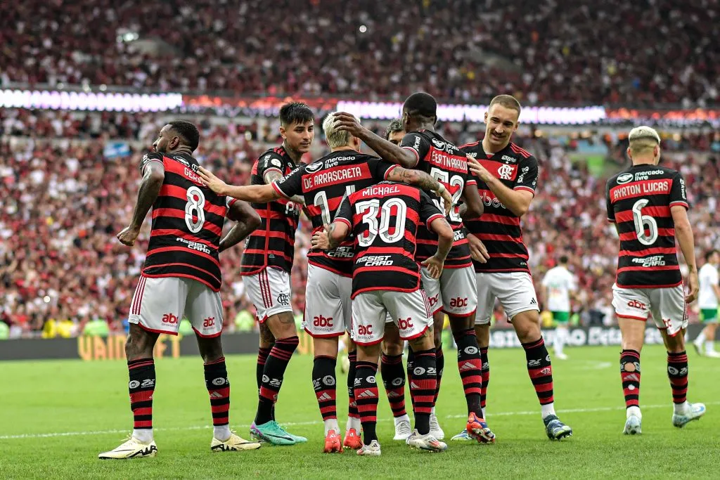 Flamengo venceu o Juventude no último encontro no Maracanã. Foto: Thiago Ribeiro/AGIF