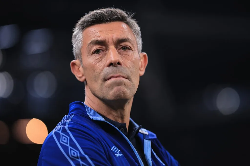 Pedro Caixinha divulgou a preparação do Santos. Foto: Ettore Chiereguini/AGIF