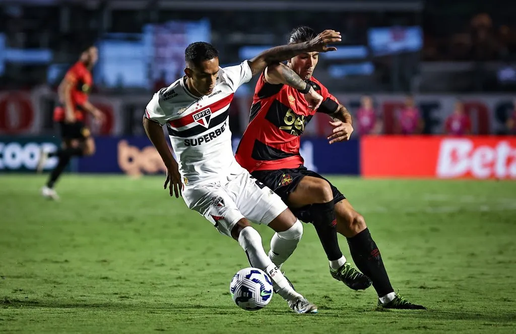 SP – SAO PAULO – 29/03/2025 – BRASILEIRO A 2025, SAO PAULO X SPORT –  Igor Vinicius jogador do Sao Paulo durante partida contra o Sport no estadio Morumbi pelo campeonato Brasileiro A 2025. Foto: Fabio Giannelli/AGIF
