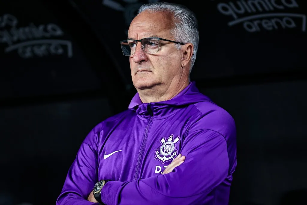 SP – SAO PAULO – 21/05/2025 – COPA DO BRASIL 2025, CORINTHIANS X NOVORIZONTINO –  Dorival Junior tecnico do Corinthians durante partida contra o Novorizontino no estadio Arena Corinthians pelo campeonato Copa Do Brasil 2025. Foto: Fabio Giannelli/AGIF