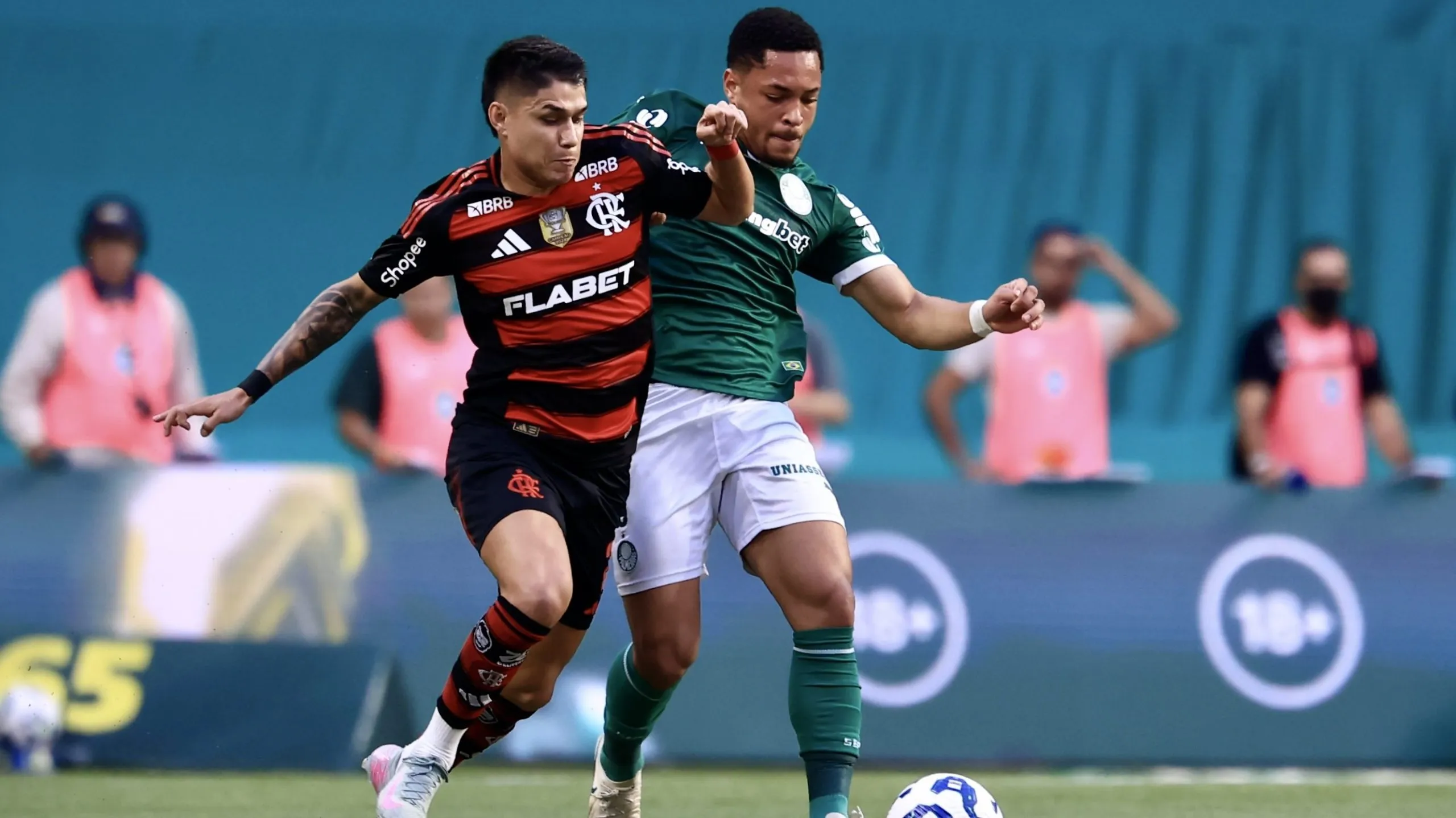Palmeiras x Flamengo. Foto: Marcello Zambrana/AGIF