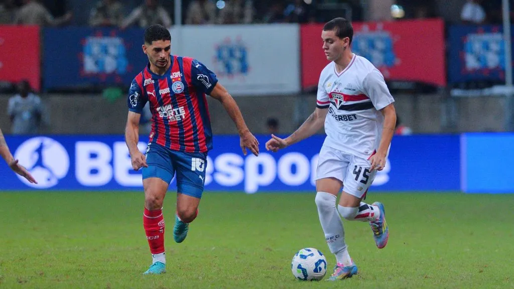São Paulo x Bahia se enfrentam pelo Campeonato Brasileiro A 2025. Foto: Walmir Cirne/AGIF