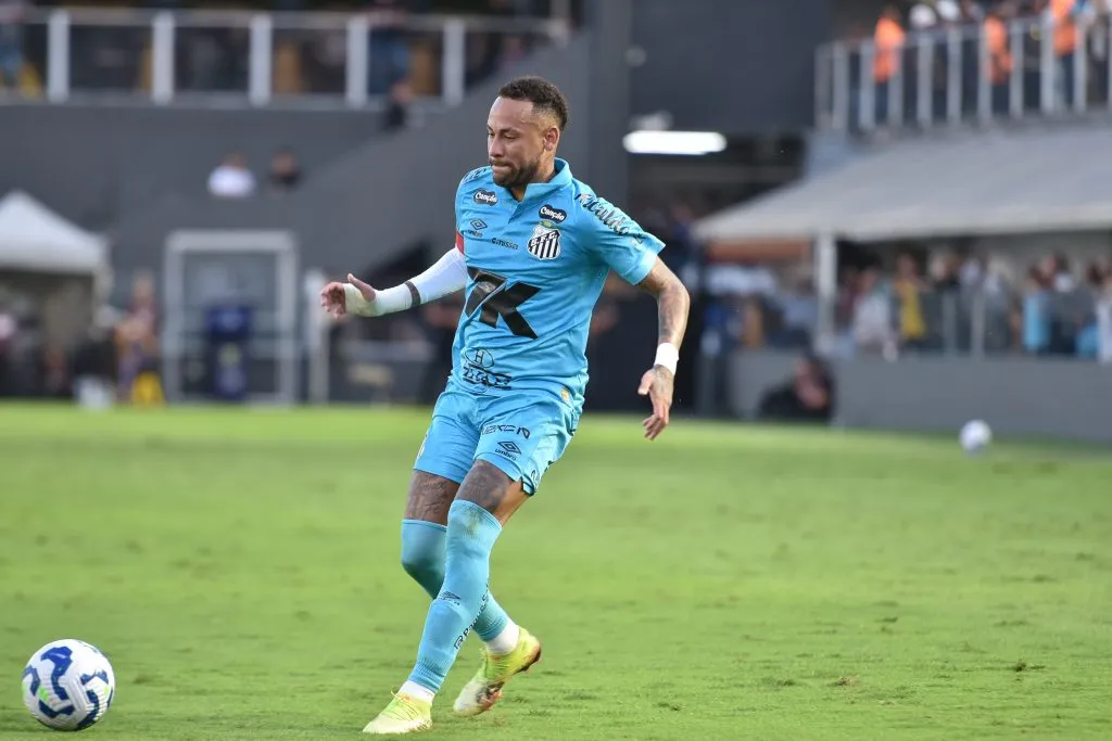 Neymar, jogador do Santos