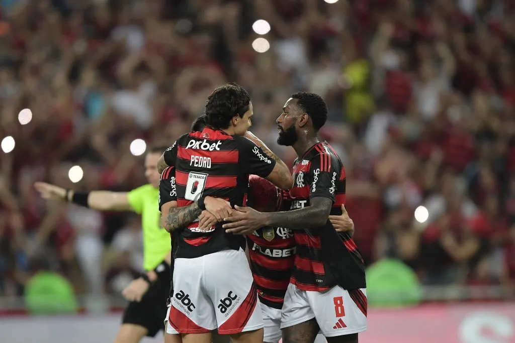 Flamengo vence o Fortaleza por placar elástico pelo Brasileiro – Foto: Thiago Ribeiro/AGIF