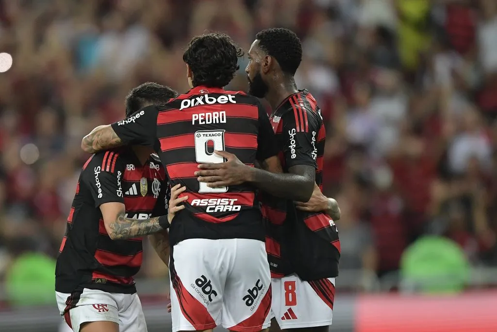 Flamengo não toma conhecimento do Fortaleza e aplica goleada de 5 a 0 no Maracanã. Foto: Thiago Ribeiro/AGIF