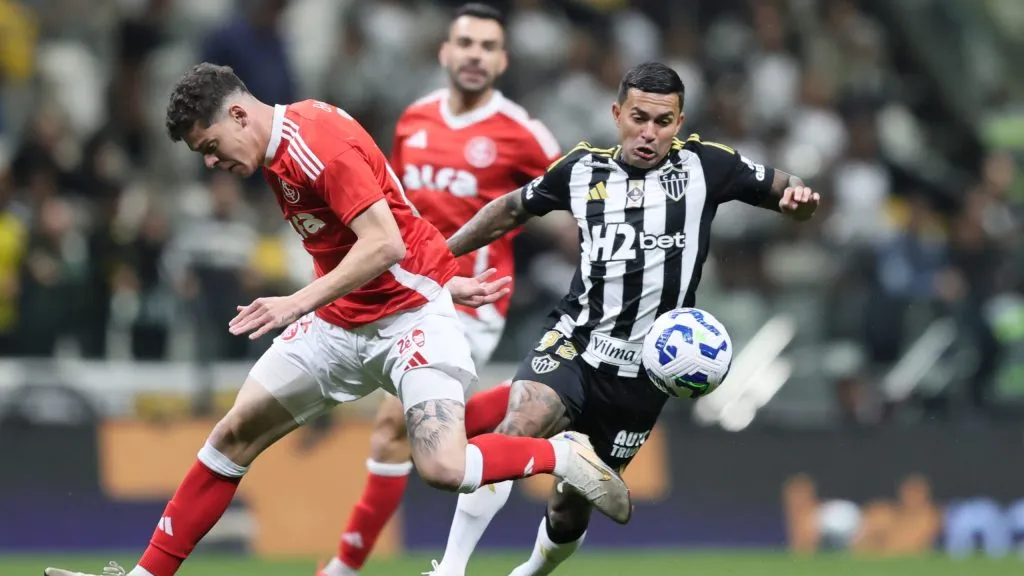 Na estreia de Dudu, o Atlético-MG vence o Internacional na Arena MRV, pela 12ª rodada do Brasileirão Betano.