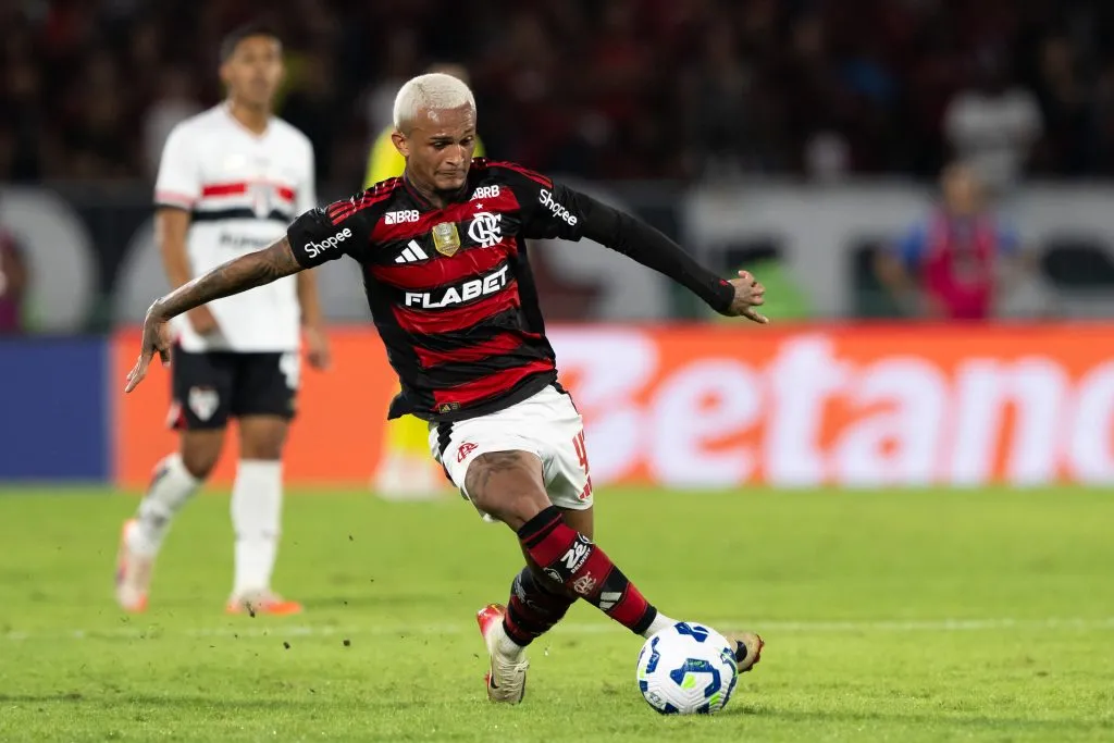 Wesley vem oscilando nos últimos jogos. Foto: Jorge Rodrigues/AGIF