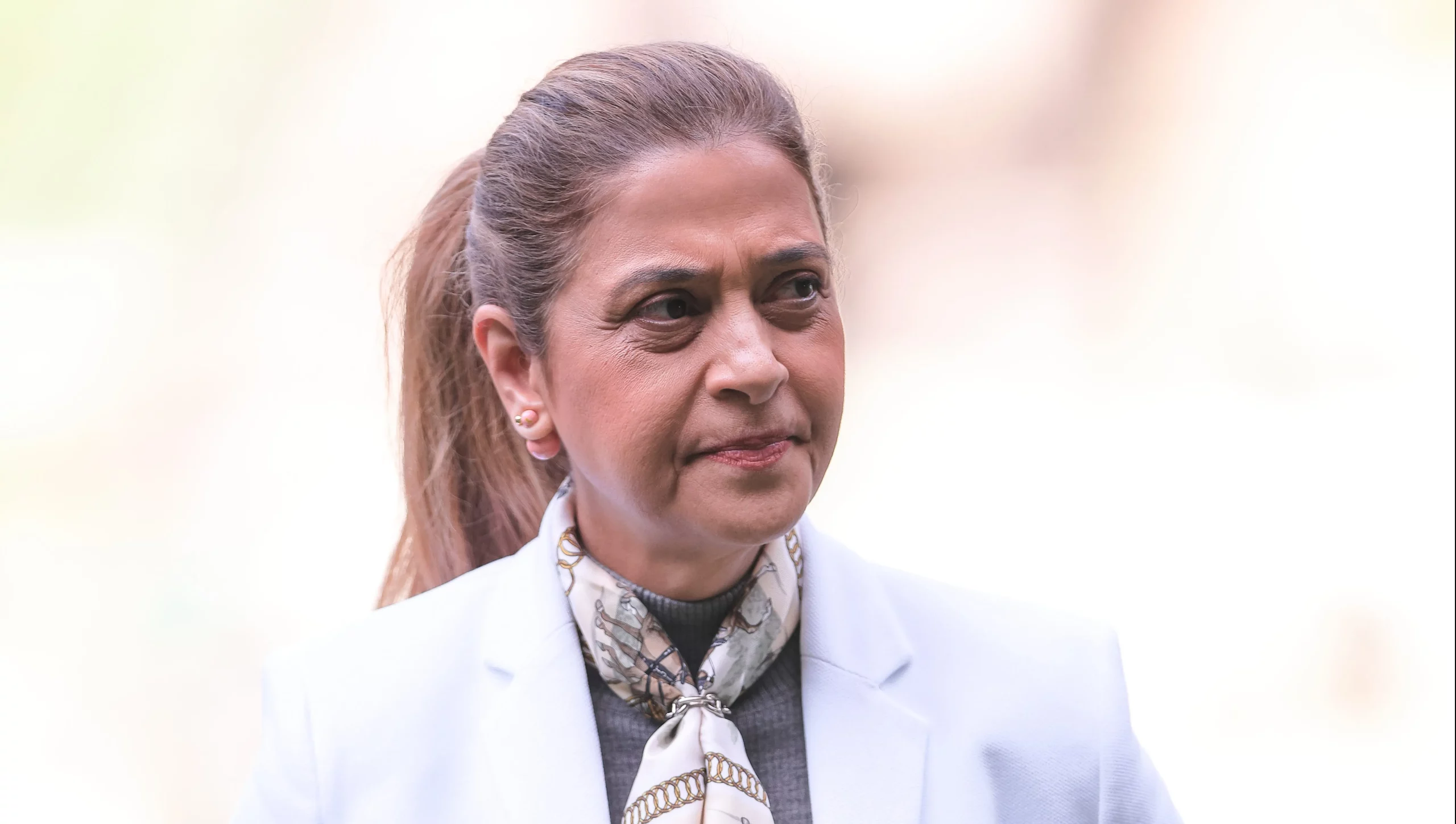 Leila Pereira vive situação complicada junto ao conselheiro - Foto: Ettore Chiereguini/AGIF.