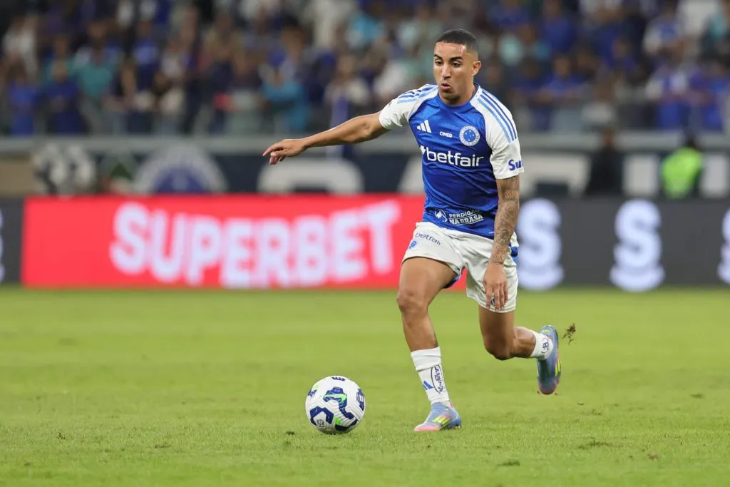 Christian marcou o gol da vitória do Cruzeiro. Foto: Gilson Lobo/AGIF