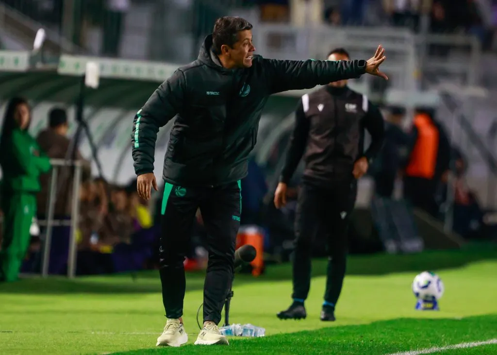 Thiago Carpini técnico do Juventude durante partida contra o Corinthians – Foto: Luiz Erbes/AGIF