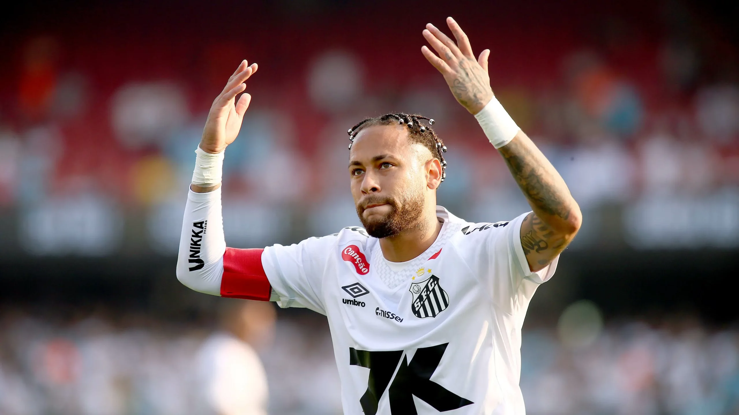 Neymar em Santos x Vasco. Foto: Mauricio De Souza/AGIF