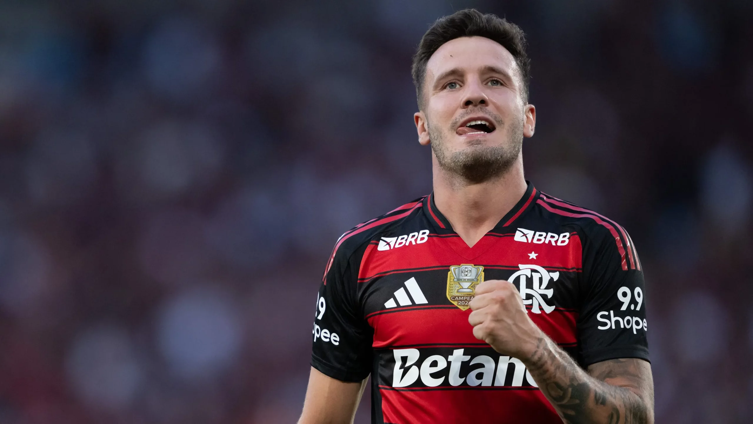Saúl Ñíguez, meia do Mengão. Foto: Jorge Rodrigues/AGIF