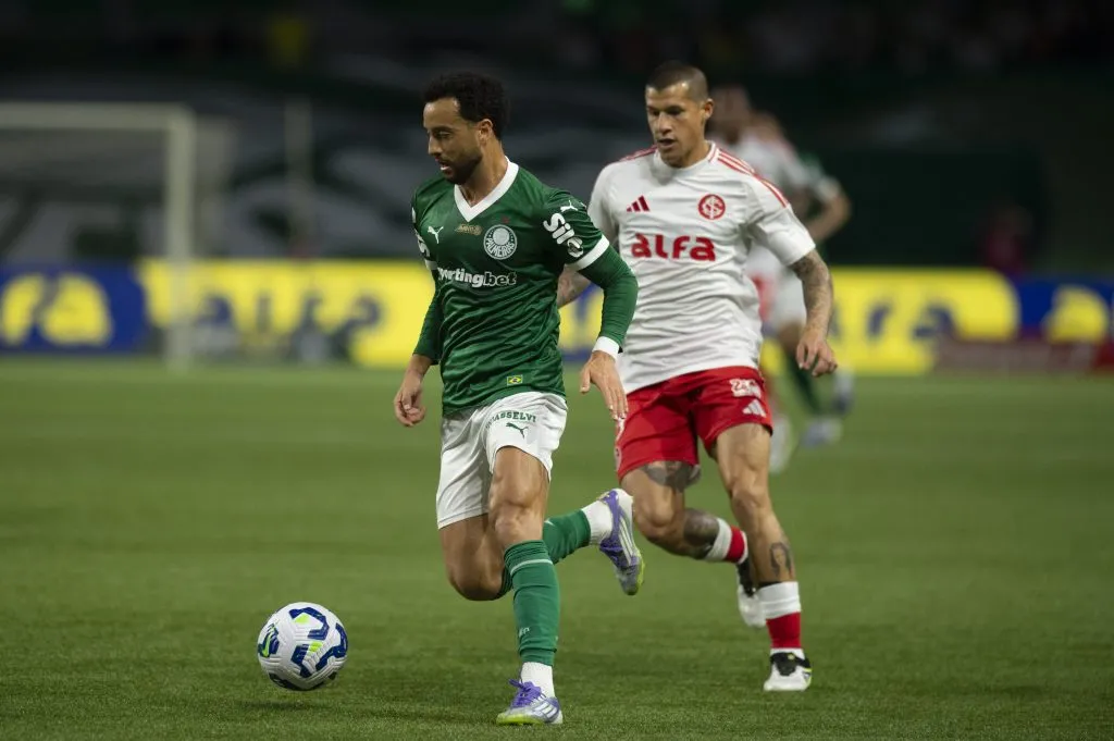 Palmeiras venceu o Internacional em última partida realizada no Allianz Parque. Foto: Anderson Romao/AGIF