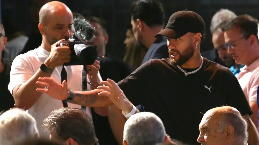 Neymar se pronunciou sobre o ocorrido com o GE TV. Foto: Mauricio De Souza/AGIF