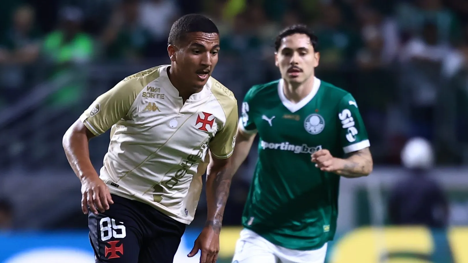 Vasco quer sair da lanterna e Palmeiras se manter na liderança - Foto: Marcello Zambrana/AGIF.