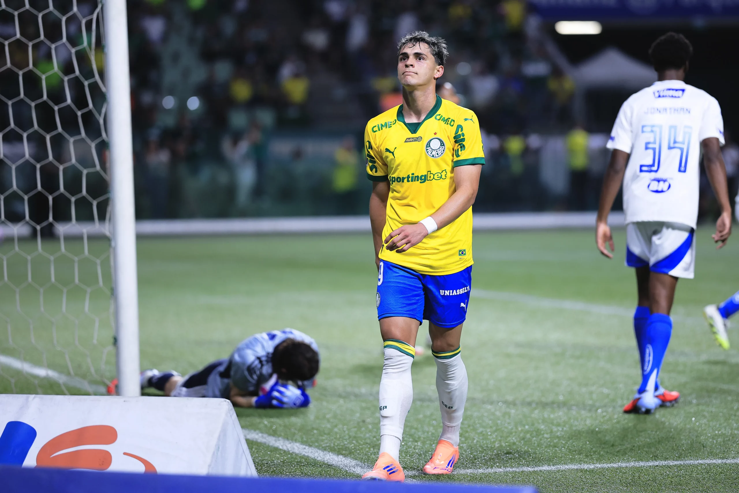 Ramón Sosa tem ganhado chances como titular do Palmeiras de Abel Ferreira – Foto: Ettore Chiereguini/AGIF