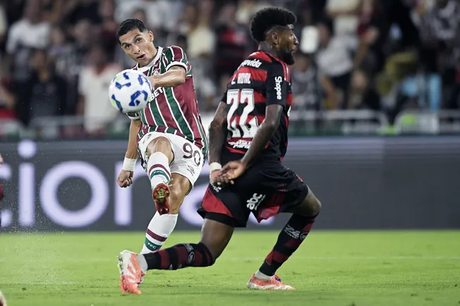 Serna foi um dos personagens em Fluminense x Flamengo. Foto: Alexandre Loureiro/AGIF