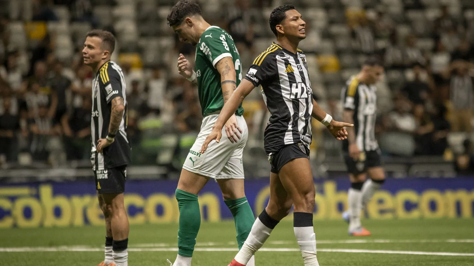 Rony atuando justamente diante do Palmeiras. Foto: Fernando Moreno/AGIF