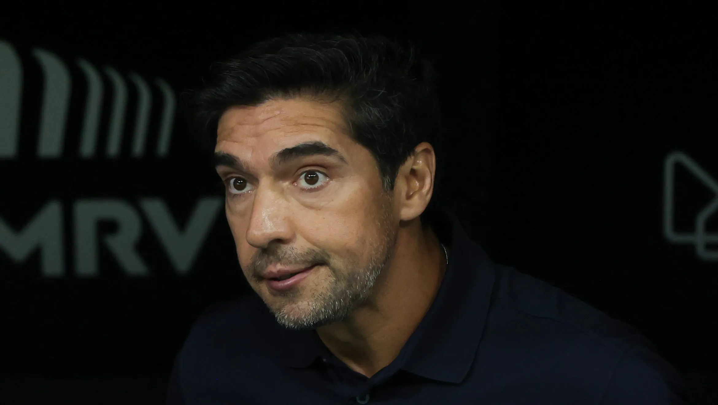 Abel Ferreira, técnico do Palmeiras, durante partida contra o Galo na Série A