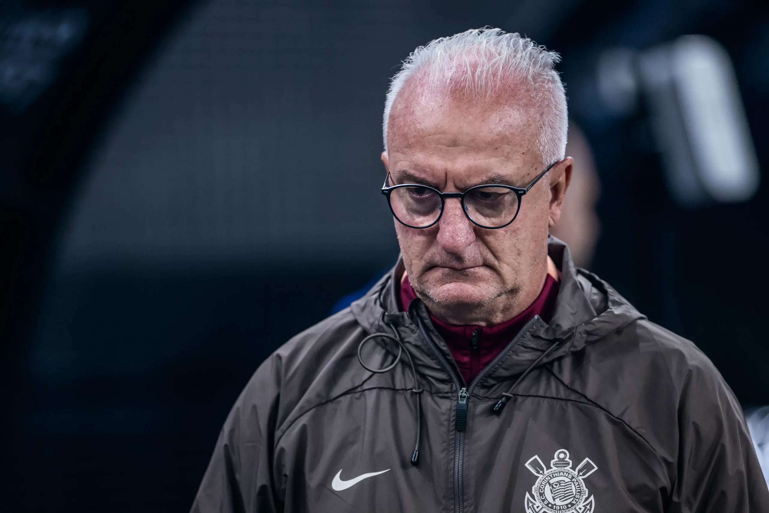 Dorival Jr, tecnico do Corinthians durante partida contra o Palmeiras no estadio Arena Corinthians pelo campeonato Paulista 2026. Foto: Marcello Zambrana/AGIF