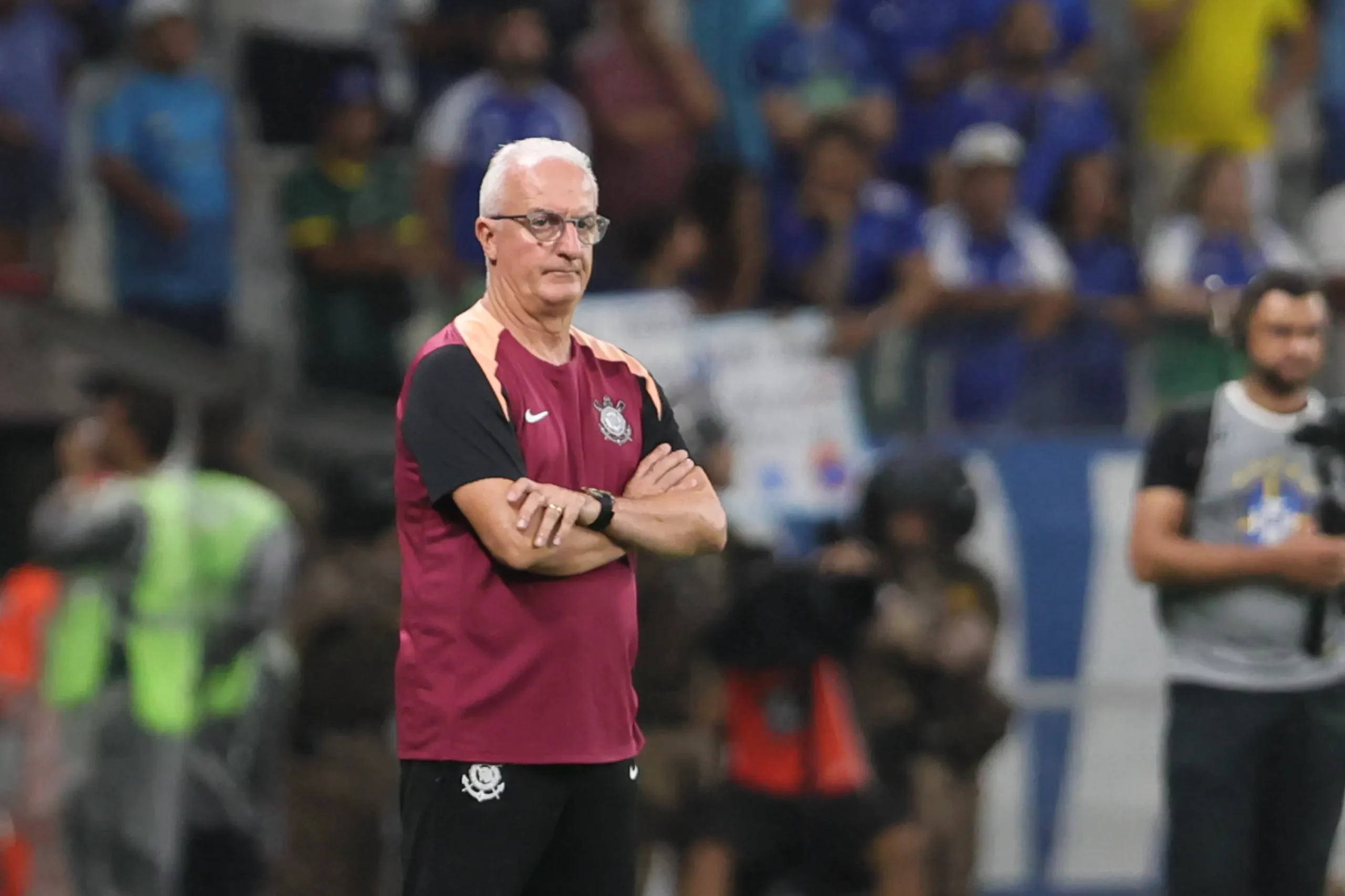 Dorival Junior  tecnico do Corinthians durante partida contra o Cruzeiro no estadio Mineirao pelo campeonato Brasileiro A 2026. Foto: Gilson Lobo/AGIF