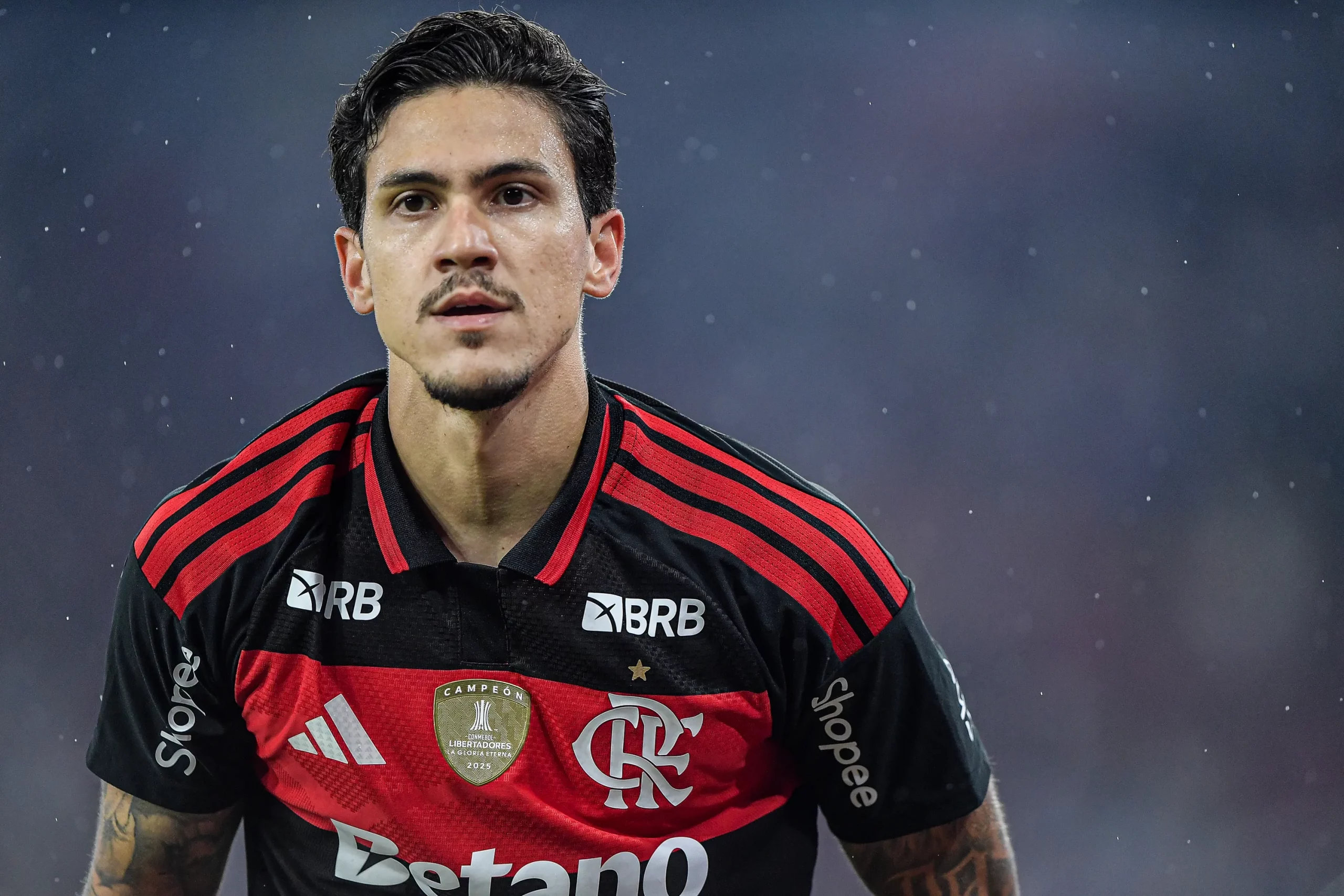 RJ – RIO DE JANEIRO – 11/03/2026 – BRASILEIRO A 2026, FLAMENGO X CRUZEIRO – Pedro jogador do Flamengo durante partida contra o Cruzeiro no estadio Maracana pelo campeonato Brasileiro A 2026. Foto: Thiago Ribeiro/AGIF