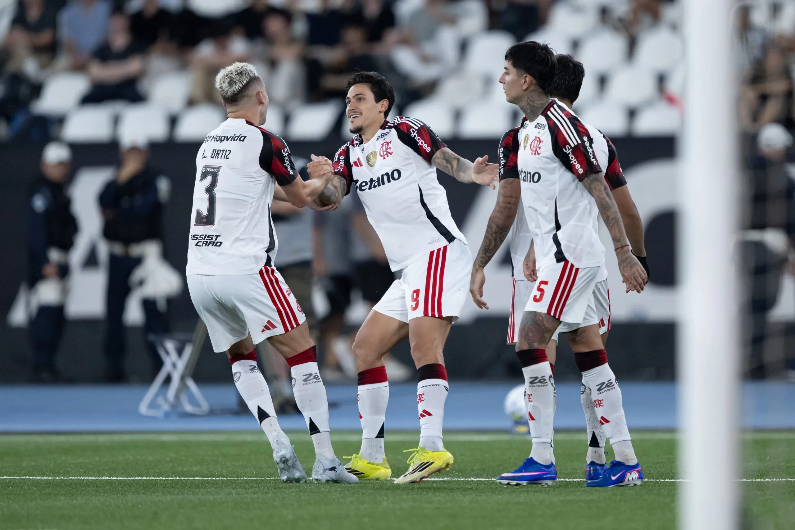 Flamengo venceu o Botafogo na rodada passada. Foto: Jorge Rodrigues/AGIF