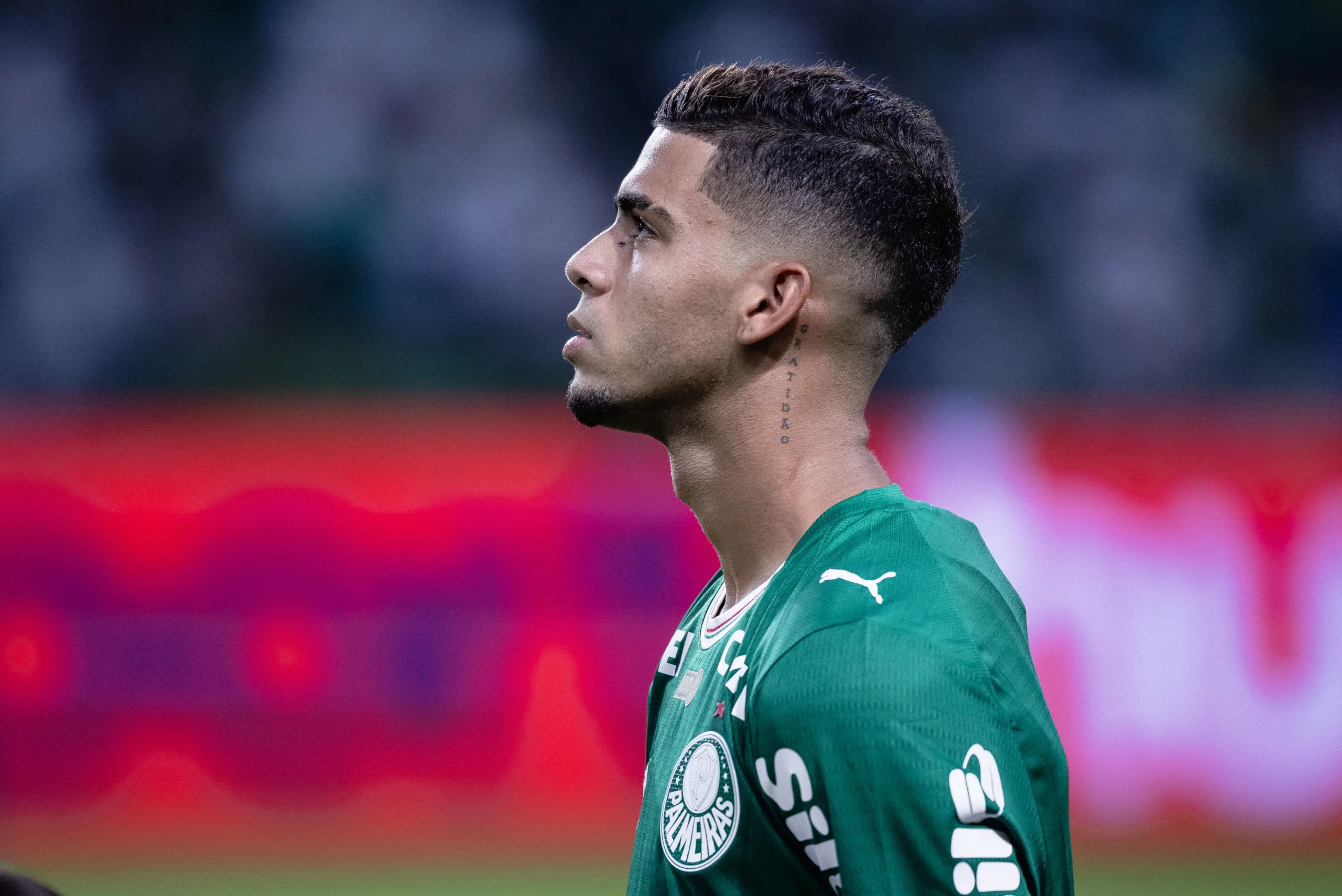 Jovem Arthur teve chance como titular contra o Mirassol e foi bastante elogiado por Abel – Foto: Ettore Chiereguini/AGIF