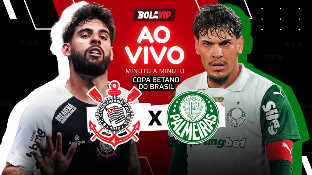 Corinthians x Palmeiras foi transmitido ao vivo pelo Bolavip Brasil