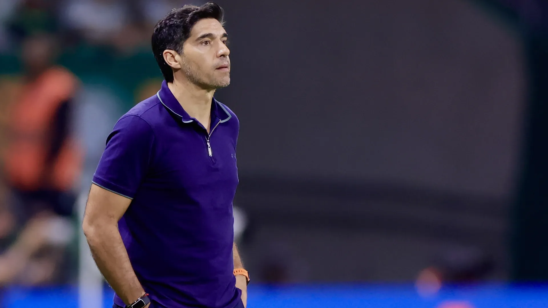 Abel Ferreira no comando técnico do Palmeiras – Foto: Marcello Zambrana/AGIF