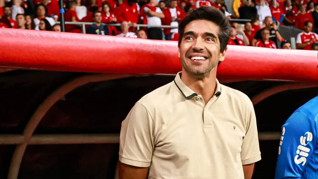 Abel Ferreira, técnico do Alviverde. Foto: Maxi Franzoi/AGIF.